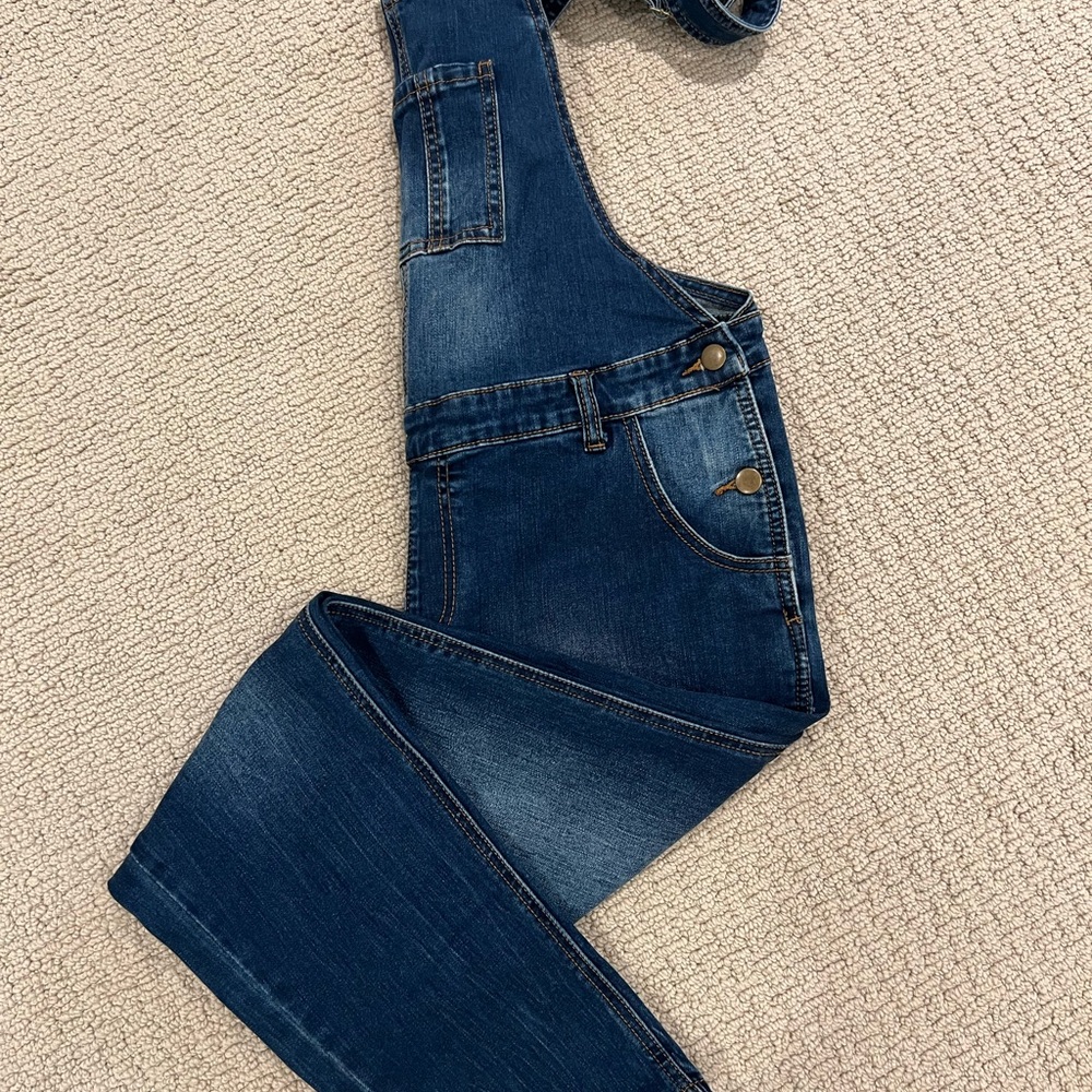 Maternity Overalls STRETCH COTTON STRAIGHT LEG